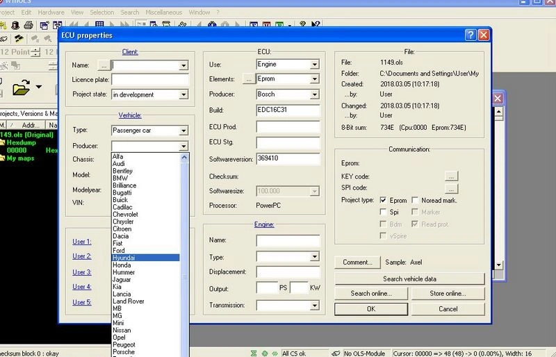 0281011698 a6481500179 1037369410 EDC16C31 MB W211 3.2CDI 2005Y XPROG FULL.rar